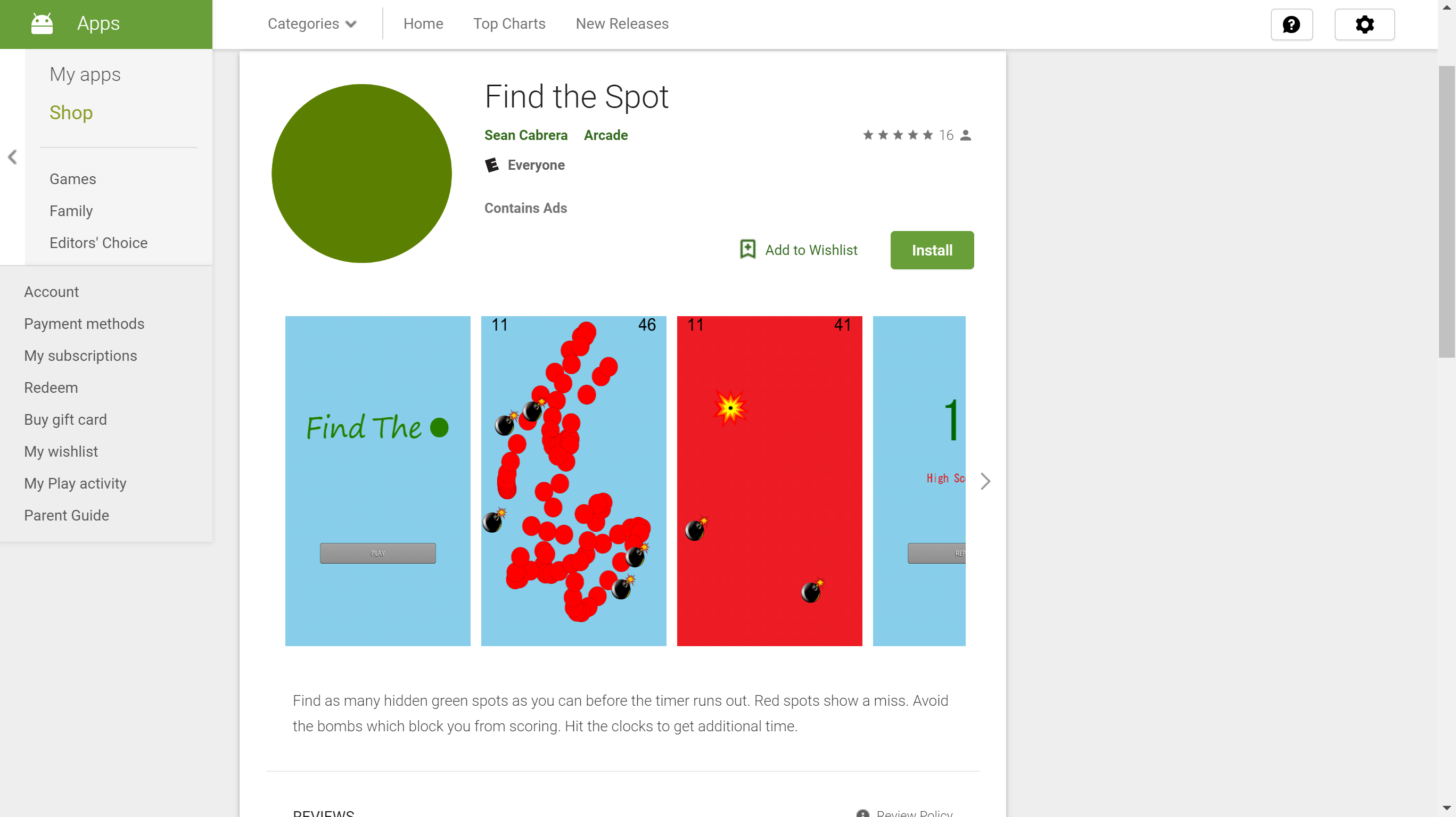 Find the Spot